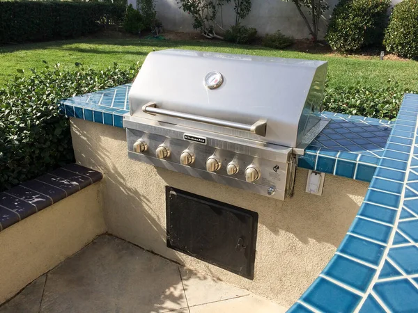 Arka bahçe bbq barbekü tasarımı