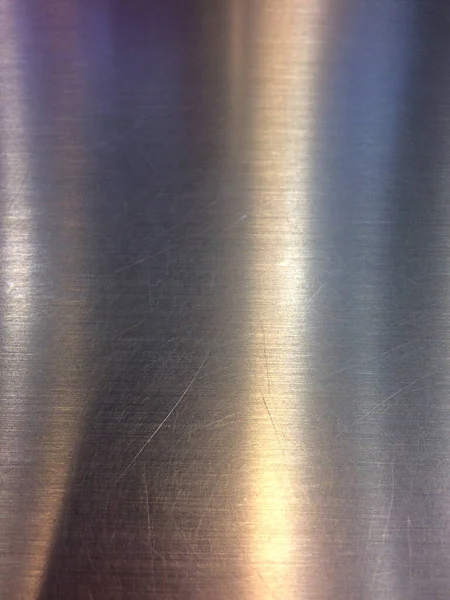 Rozsdamentes acél modern hűvös ezüst háttér — Stock Fotó