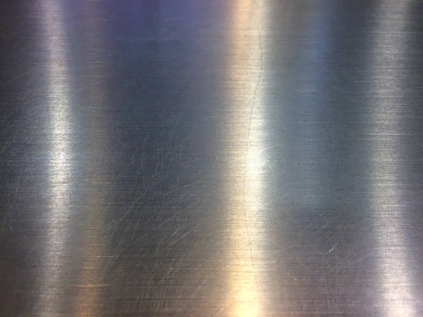 Roestvrij staal moderne koele zilveren achtergrond — Stockfoto