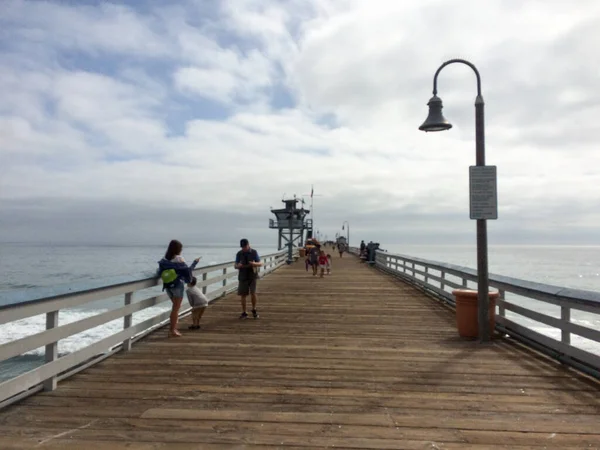 Ocean view from pier — Stock Photo, Image
