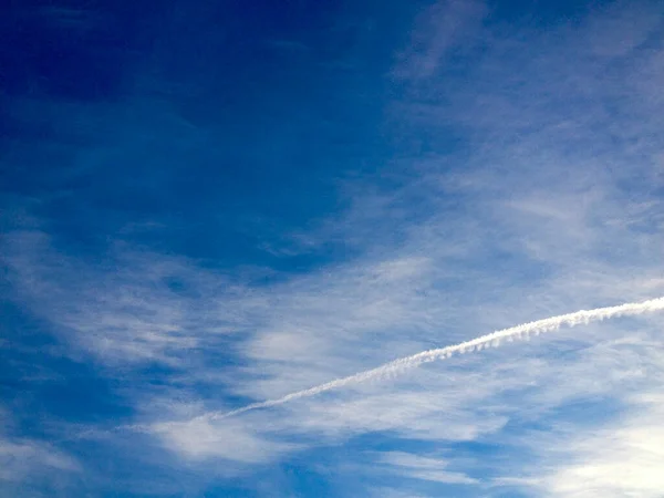 Blue sky cloud background design element — Stock Photo, Image