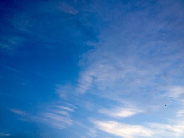 Céu azul nuvem fundo elemento de design — Fotografia de Stock