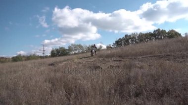 Motocross binici rekabet