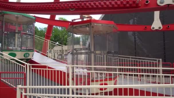 Ferris Wheel Close up — Stock Video
