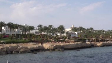 Görünüm üzerinden tekne tropikal tatil köyü