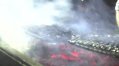 Hazırlık gıda yanan