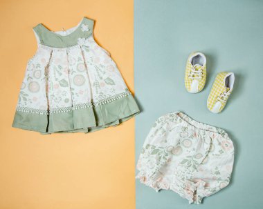 various clothes for children ____