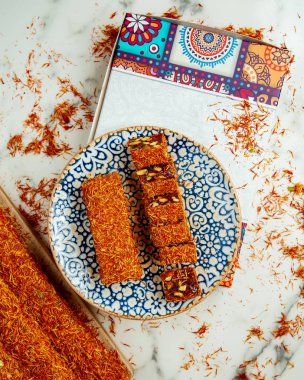 Kıtır kıtır kapaklı Türk Lokumu.