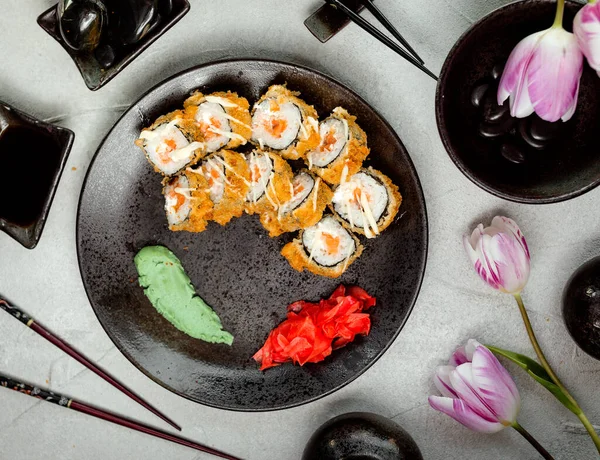 Sushi set on the table ______ — Stock Fotó