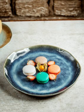 Tablo renkli kurabiye