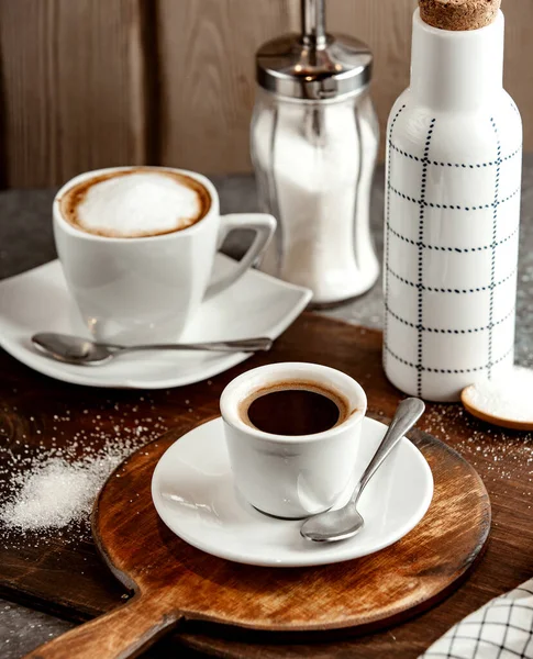 Чашку Кофе Капучино — стоковое фото