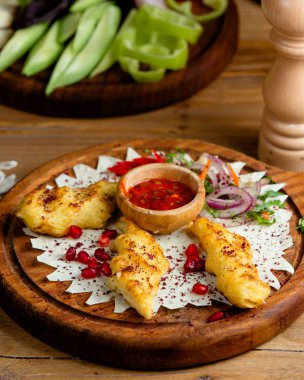 Masada soslu patates lule.