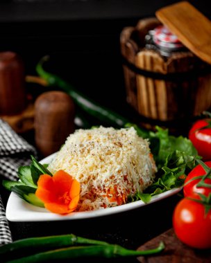 Masada Mimosa salatası var.