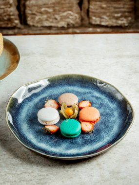 Tablo renkli kurabiye