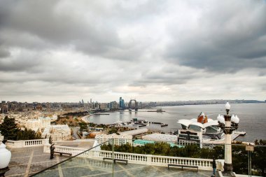 Bakü Upland Park Panorama Manzarası