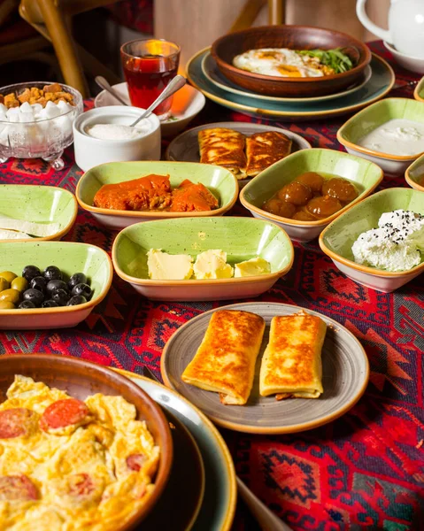 Breakfast Set Table — Stock Photo, Image