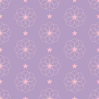 Şanslı Semboller Koleksiyon Arkaplan Kusursuz Desen Numara 16