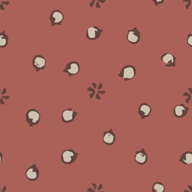 Geometrik Doğa Koleksiyonu Çizimi Kusursuz Desenli Arkaplan 05