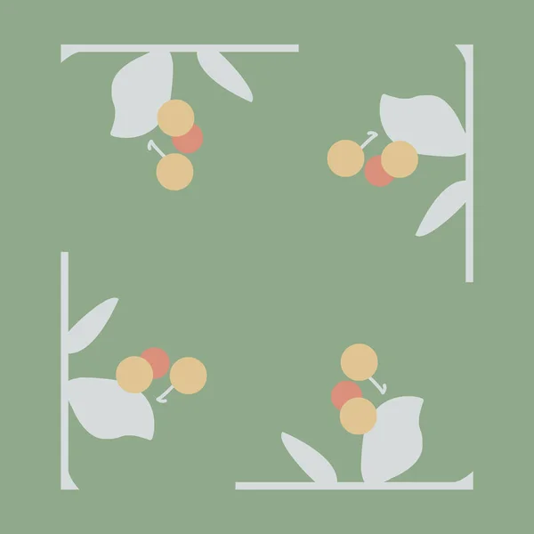 Kirazlar Galore Koleksiyon Çizimi Kusursuz Desen Arkaplan 03