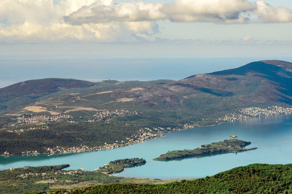 Kotor Öböl Montenegró Utazás Utazás Utazás Utazás Tavasz Nyár Természet — Stock Fotó