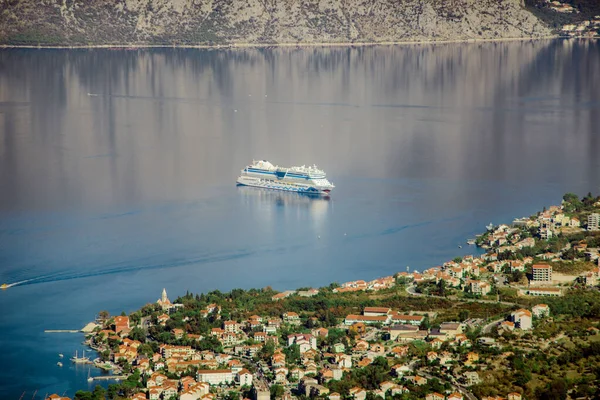 Kotor Öböl Montenegró Utazás Utazás Utazás Utazás Tavasz Nyár Természet — Stock Fotó