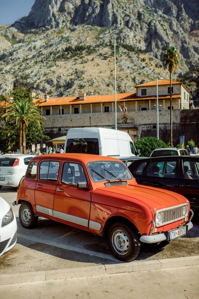 Kotor Gamla Stan Montenegro Rekreation Resa Vår Sommar Natur Gator — Stockfoto