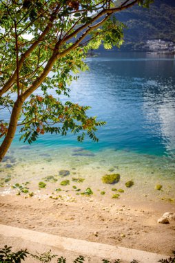 Dobrota Karadağ 'daki deniz dağları yaz tatiline çıkıyor. 