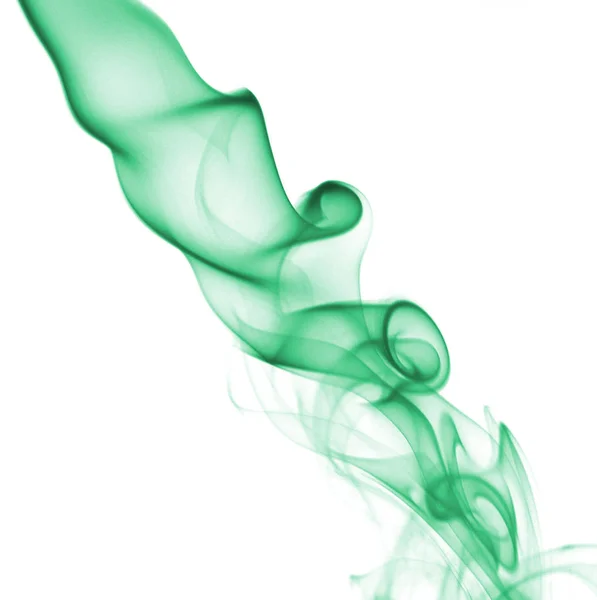 Fumaça Colorida Branco — Fotografia de Stock
