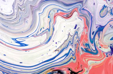 Mermer akrilik arka plan. Ebru sanat doku doğa mavi. Altın glitter.