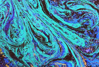 akan ile arka plan mavi ve Mor boya