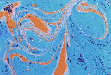 Karışık renkler soyut rasgele desenlerini. Tonda