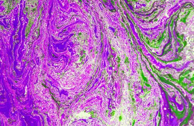 Mermer yeşil ve altın soyut arka plan. Sıvı mermer desen