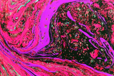 Mermer mavi ve yeşil arka plan. Sıvı mermer desen.