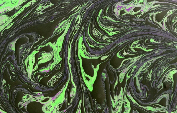 Marmor Abstrakten Acryl Hintergrund Violette Marmorierung Textur Marmoriertes Wellenmuster — Stockfoto
