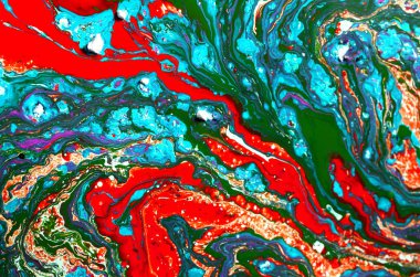 Mermer soyut akrilik zemin. Mermer çizim dokusu. Dalgalanma şablonu. Altın tozu.