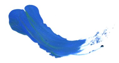 Beyaz bir arka plan olarak soyut renkli akrilik fırça darbeleri