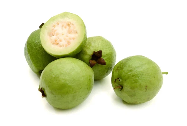 Guava Fruit Isolated White Background — Stock Photo, Image