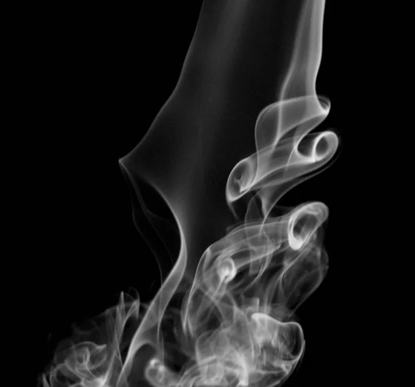 Kolorowa Tęcza Dym Biały — Zdjęcie stockowe