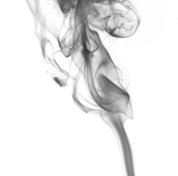 Абстрактная Текстура Чёрного Дыма — стоковое фото