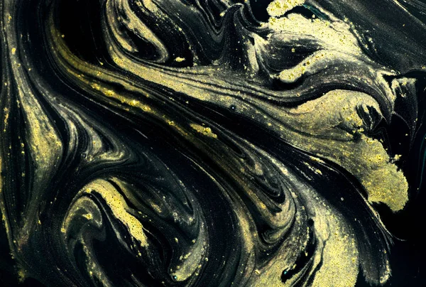 Fundo Acrílico Abstrato Mármore Verde Textura Arte Marmorização Padrão Ondulação — Fotografia de Stock
