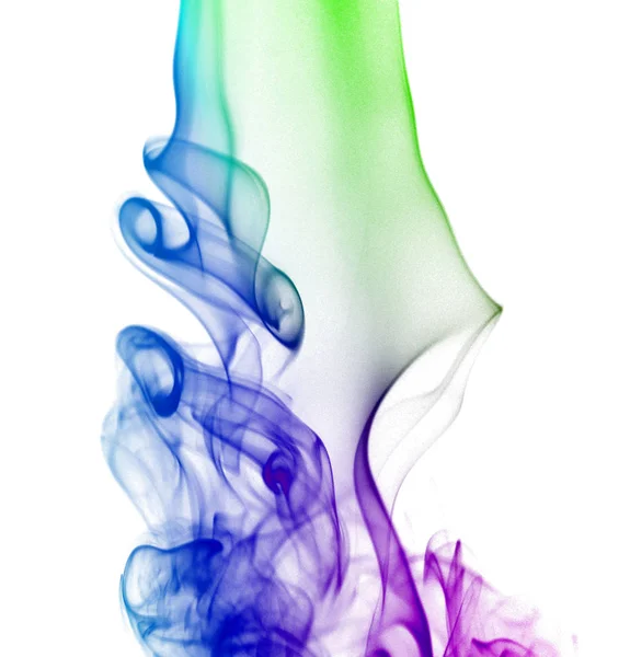 Virvlande Rök Från Rökelse Homogen Bakgrund — Stockfoto
