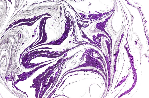 Красивый Уникальный Бирюзовый Акриловый Мраморный Фон — стоковое фото