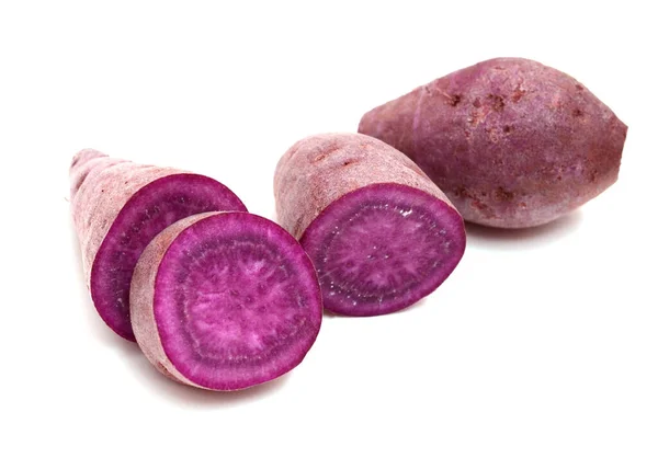 Purple Colored Sweet Potatoes — Stock Photo, Image