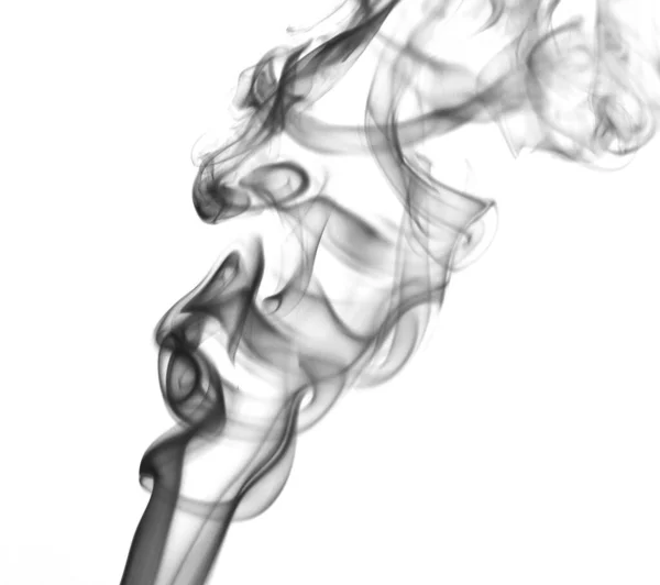 Abstract Fume Pattern White — Stockfoto