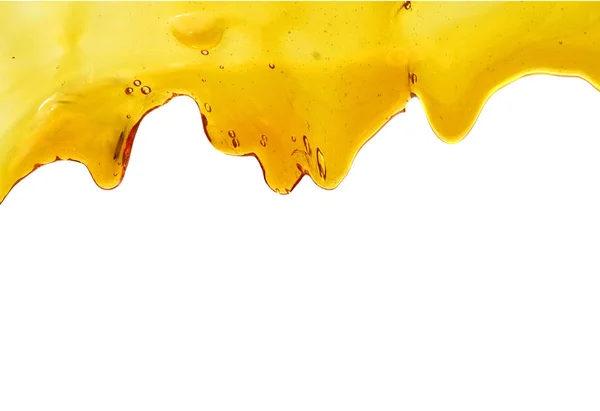 Мед Изолирован Белом Фоне — стоковое фото