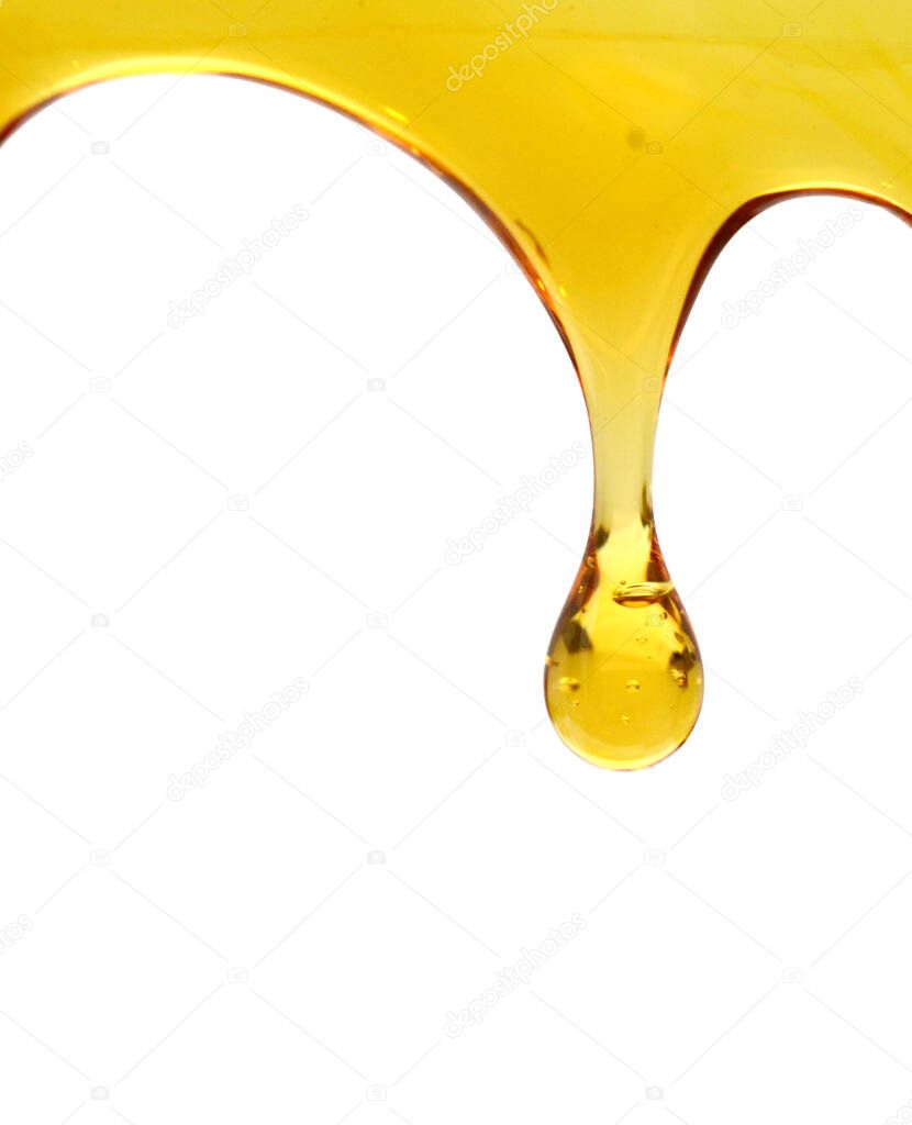 Honey isolated on a white background 