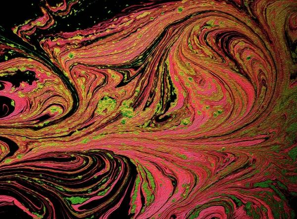 Fondo Acrílico Abstracto Mármol Textura Obra Arte Jaspeada Patrón Onda —  Fotos de Stock