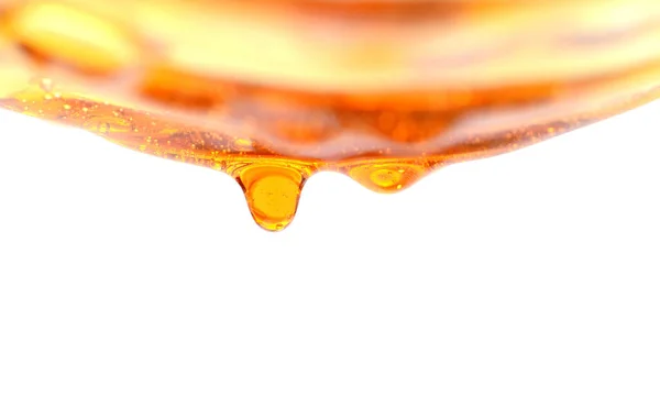 Sweet Amber Flower Honey Flows — Stock Photo, Image