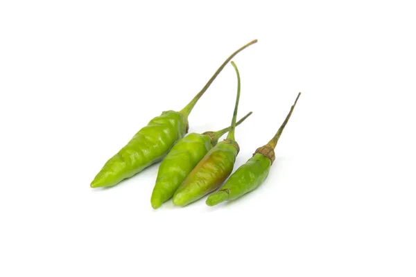 Chili peppers isolated on a white background. — Stock Photo, Image