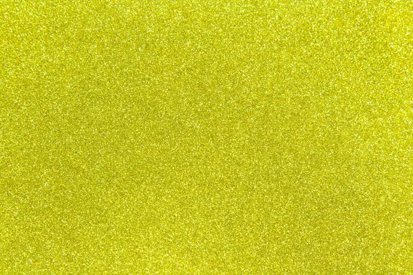 Yellow Glitter Shiny Texture Background Christmas Celebration Concept — ストック写真